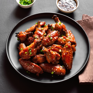 Chicken Wings (Desi Style) + (Chatney)
